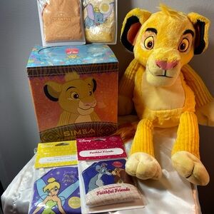 NIB Disney Simba Scentsy Buddy & 4-NIP Scentsy Scent Paks